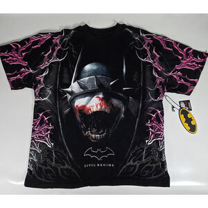 Civil Regime x DC Batman Who Laughs - Voidsmile Classic Oversized Tee - Large